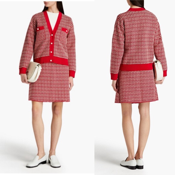 Sandro Brandy Cotton Cardigan Sweater - Picture 1 of 14